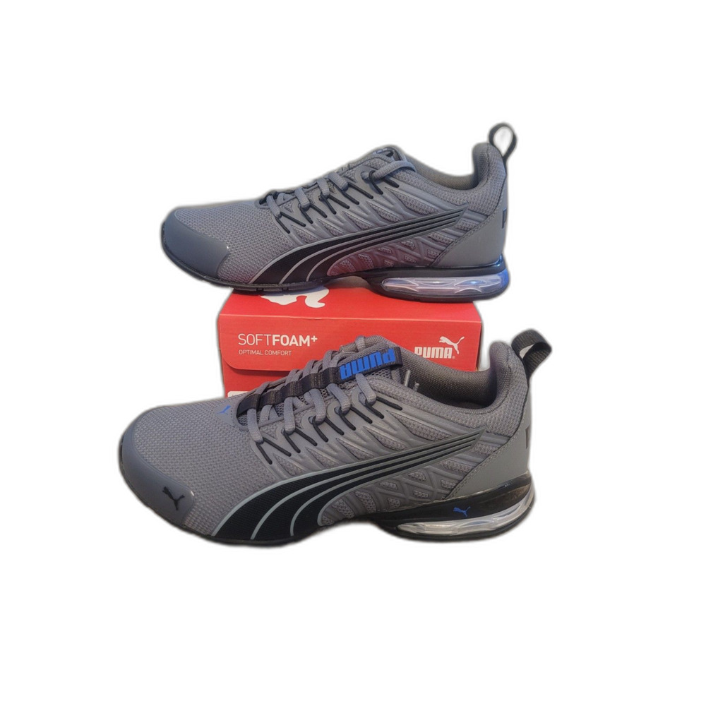 Puma Voltaic Evo Running Shoes Men's Size 7 Gray Black Cobalt New In Box